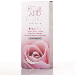 Gentle Wash Cream With Micro Capsules – Rose And Pearl