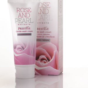 Gentle Wash Cream With Micro Capsules – Rose And Pearl